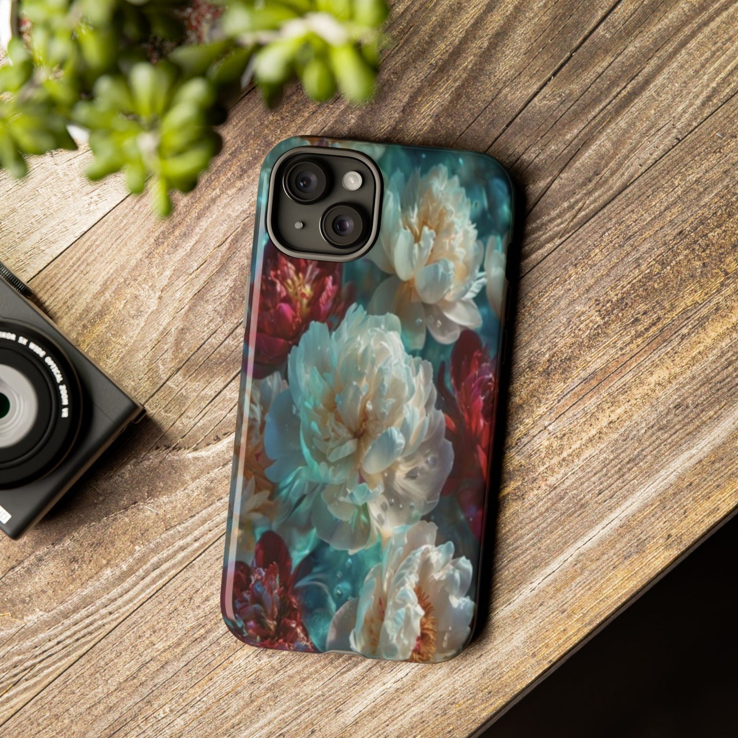 "Lady Whistledown's Peonies" Mobile Phone Case