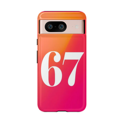 "67" Mobile Phone Case