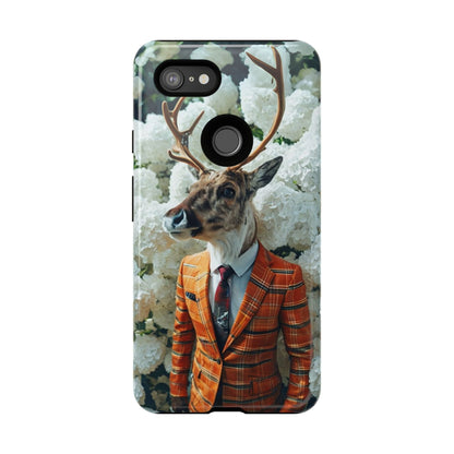 "The Stag" Mobile Phone Case (orange)