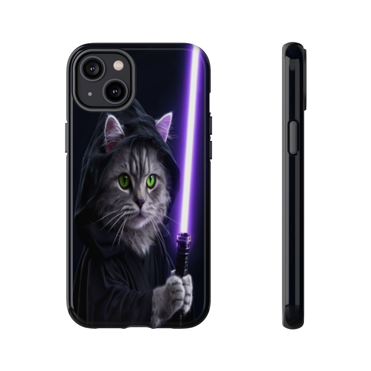 "Jedi Whisker" Mobile Phone Case (purple)