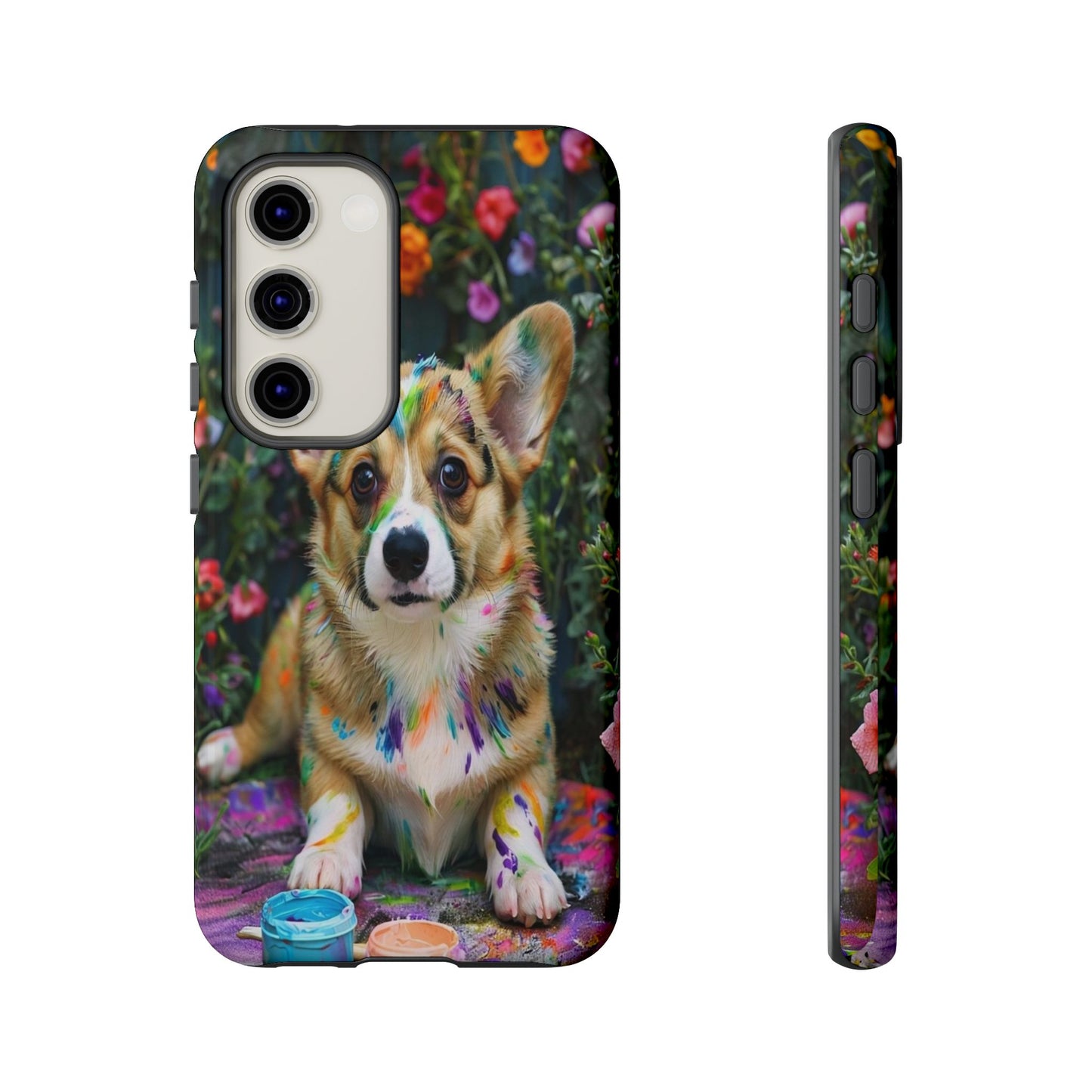 "Paint It Corgi" Mobile Phone Case