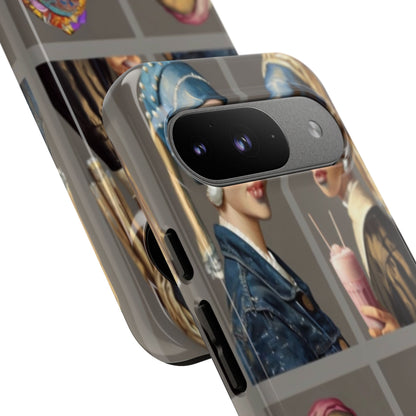 "Girls with Pearls" Mobile Phone Case