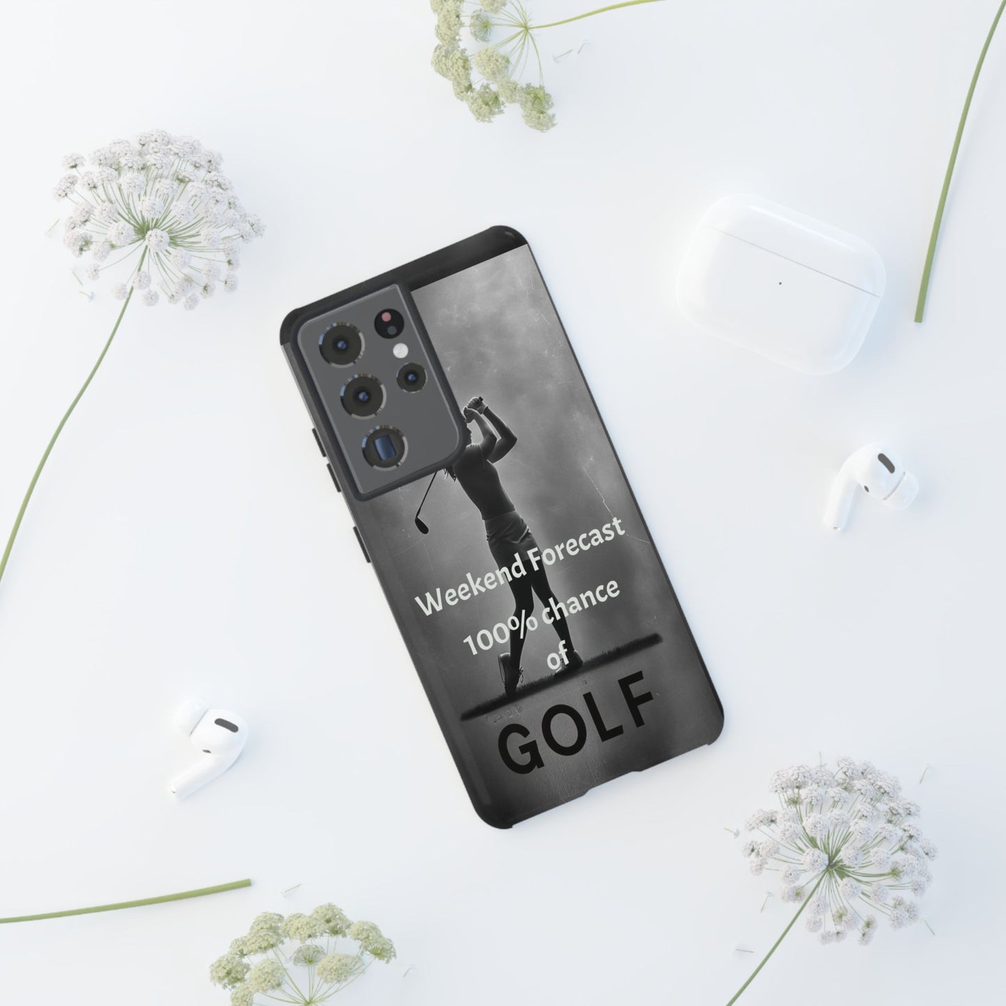 "Weekend Forecast" Mobile Phone Case