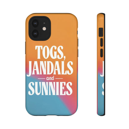 "Togs, Jandals and Sunnies" Mobile Phone Case