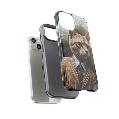 "The Feline Aristocrat" Mobile Phone Case