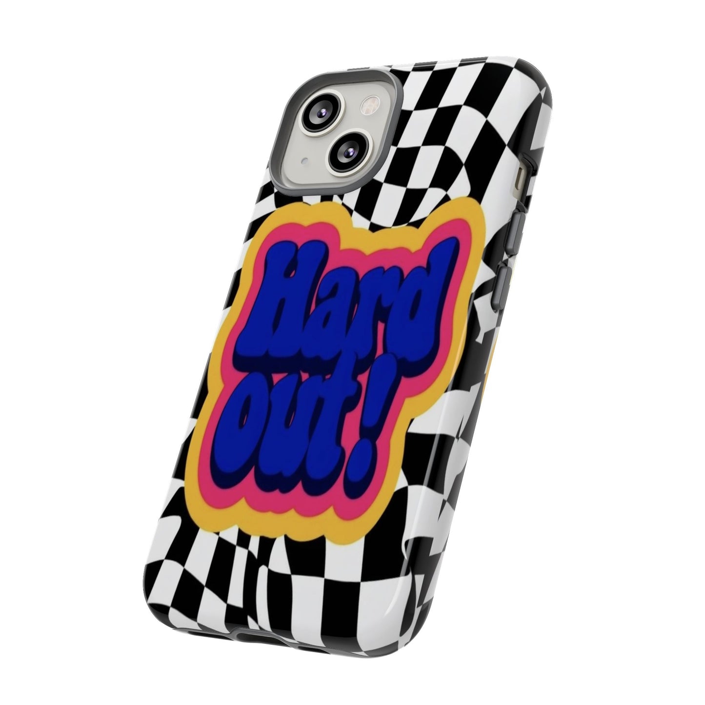 "Hard Out" Mobile Phone Case (blue)