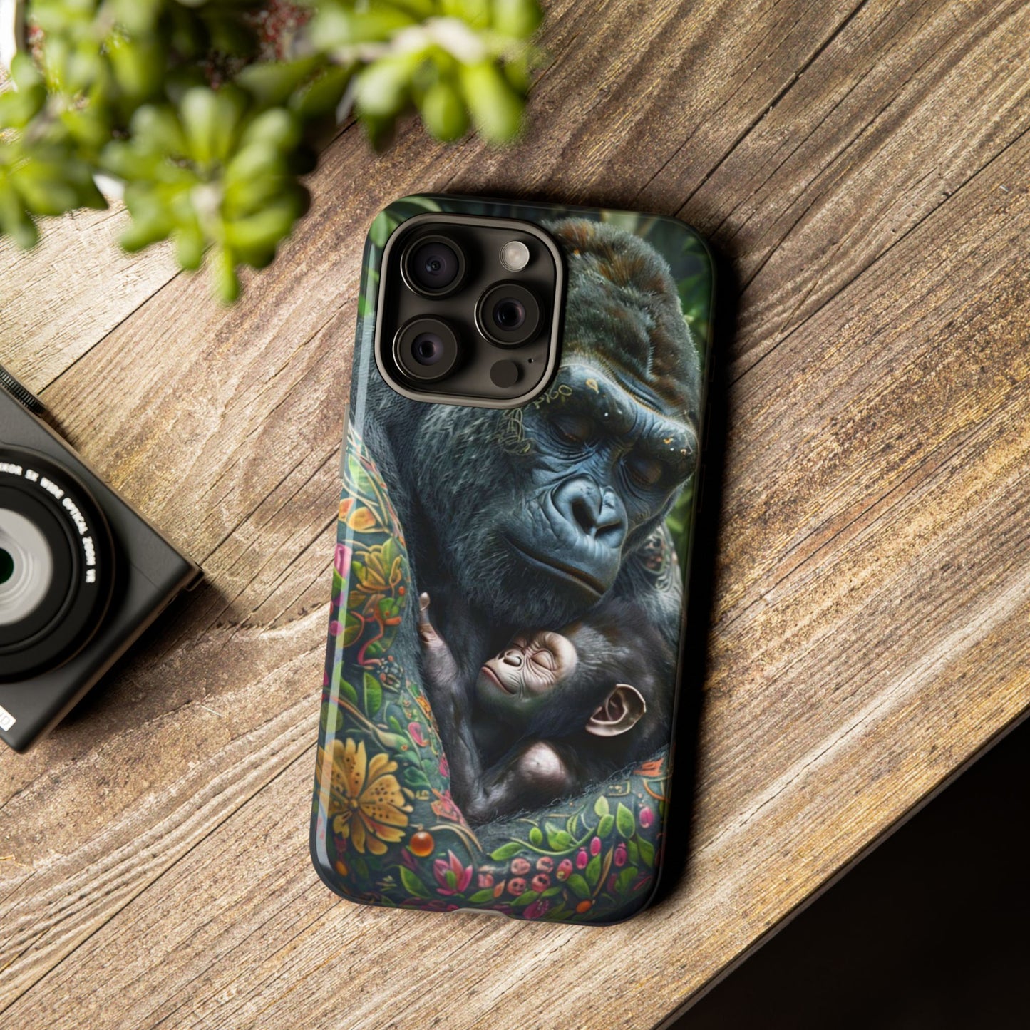 "Strength meets Selfless" Mobile Phone Case