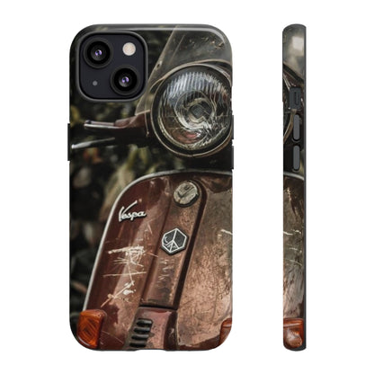 "Vespa. Old Soul, Full Tank" Mobile Phone Case