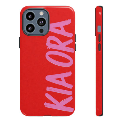 "Kia Ora Glow" Mobile Phone Case