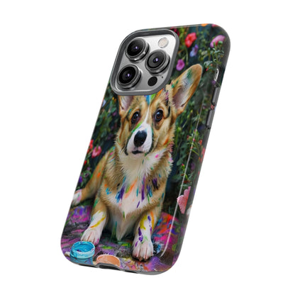 "Paint It Corgi" Mobile Phone Case