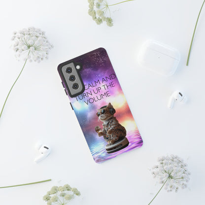 "Keep calm and turn up the Volume" Mobile Phone Case (mix)