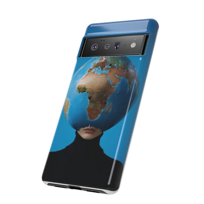 "She Who Carries the World" Mobile Phone Case