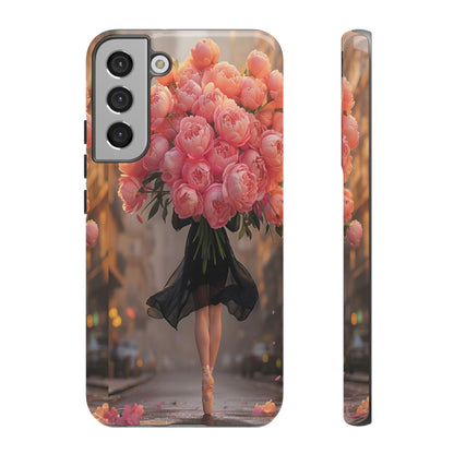 "Plie and Peonies" Mobile Phone Case