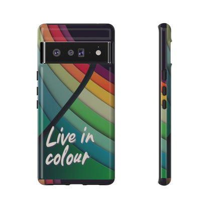 "Live in Colour" Mobile Phone Case