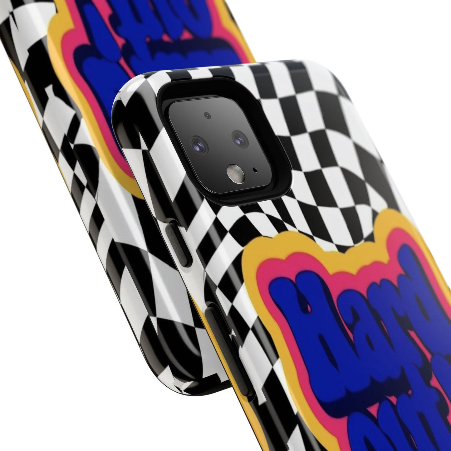 "Hard Out" Mobile Phone Case (blue)