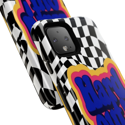 "Hard Out" Mobile Phone Case (blue)