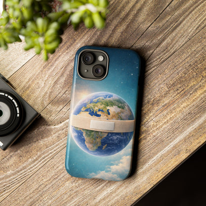 Earth Band Tough Case — Protective Planet Phone Case with Global Design