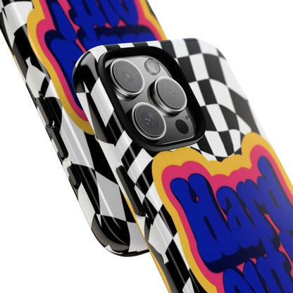 "Hard Out" Mobile Phone Case (blue)