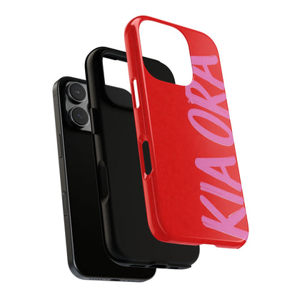 "Kia Ora Glow" Mobile Phone Case