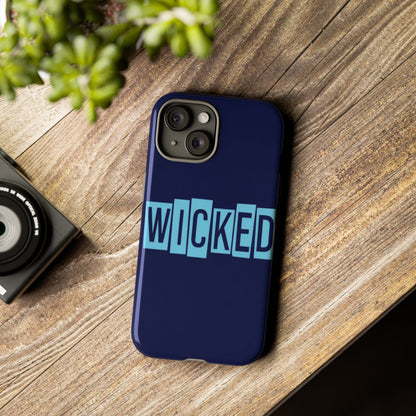 "Wicked" Mobile Phone Case (blue)