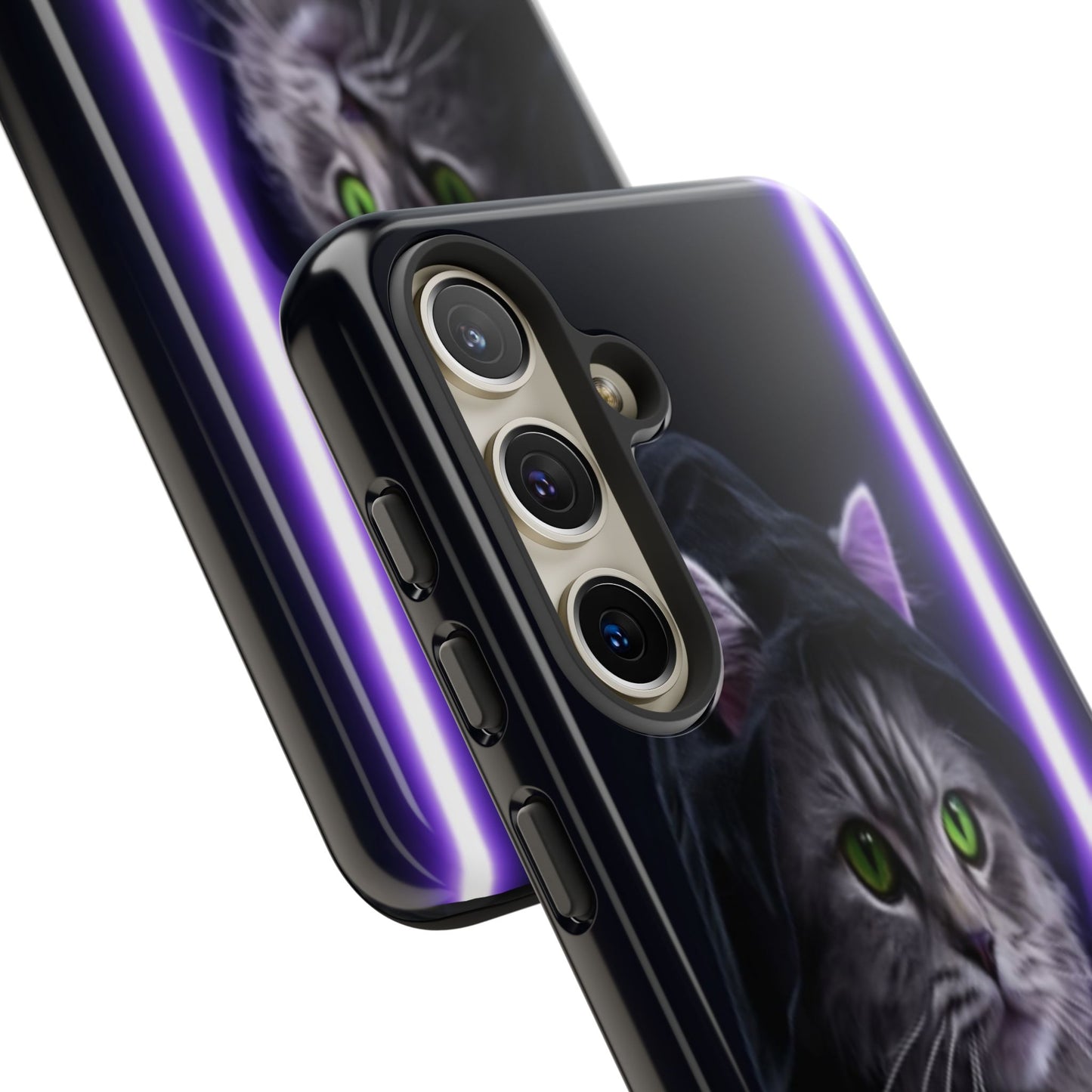 "Jedi Whisker" Mobile Phone Case (purple)