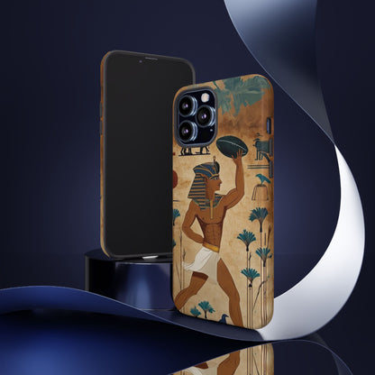 "Tutankhaman Takes the Pass" Mobile Phone Case