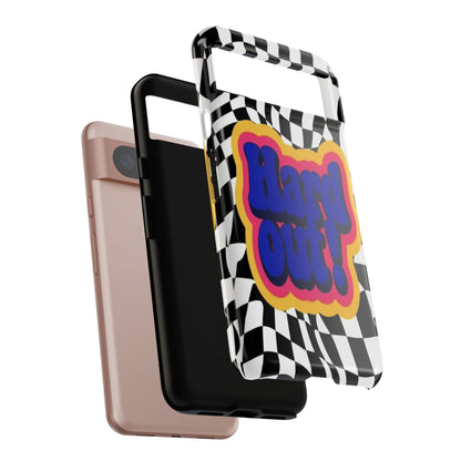 "Hard Out" Mobile Phone Case (blue)