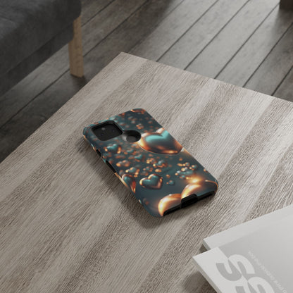 "Hearts on Repeat" Mobile Phone Case