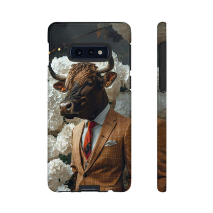 "The Genteel Bull" Mobile Phone Case