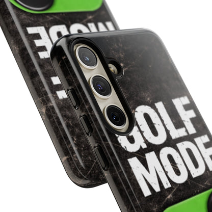 "Golf Mode On" Mobile Phone Case