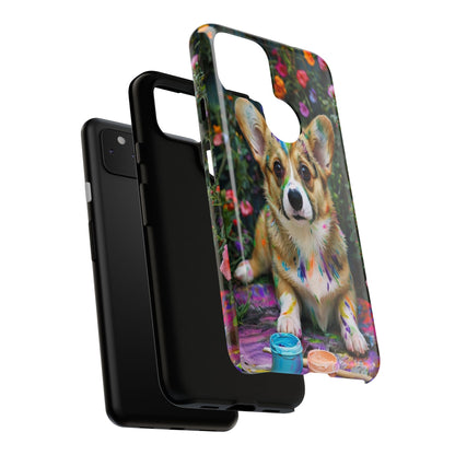 "Paint It Corgi" Mobile Phone Case