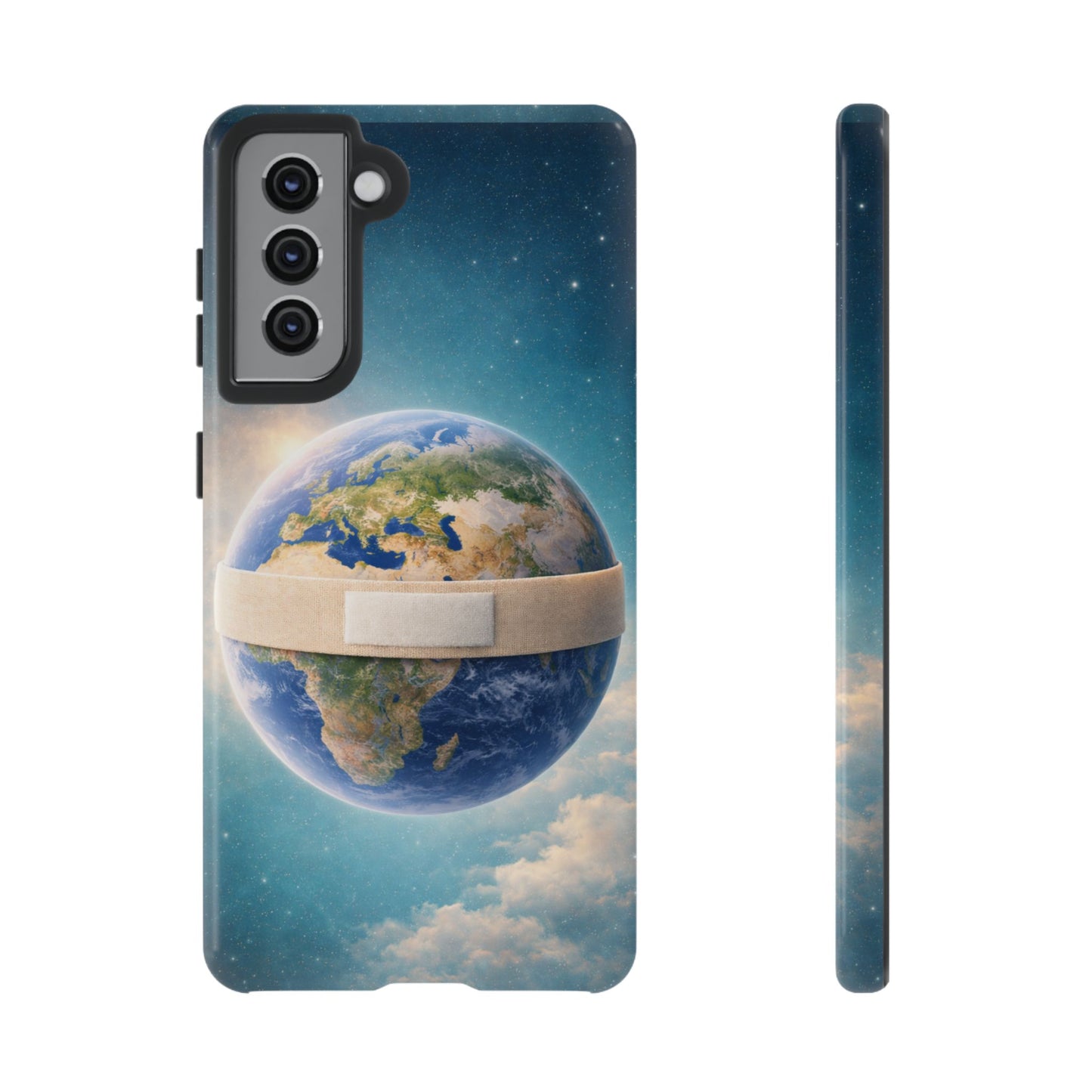 Earth Band Tough Case — Protective Planet Phone Case with Global Design