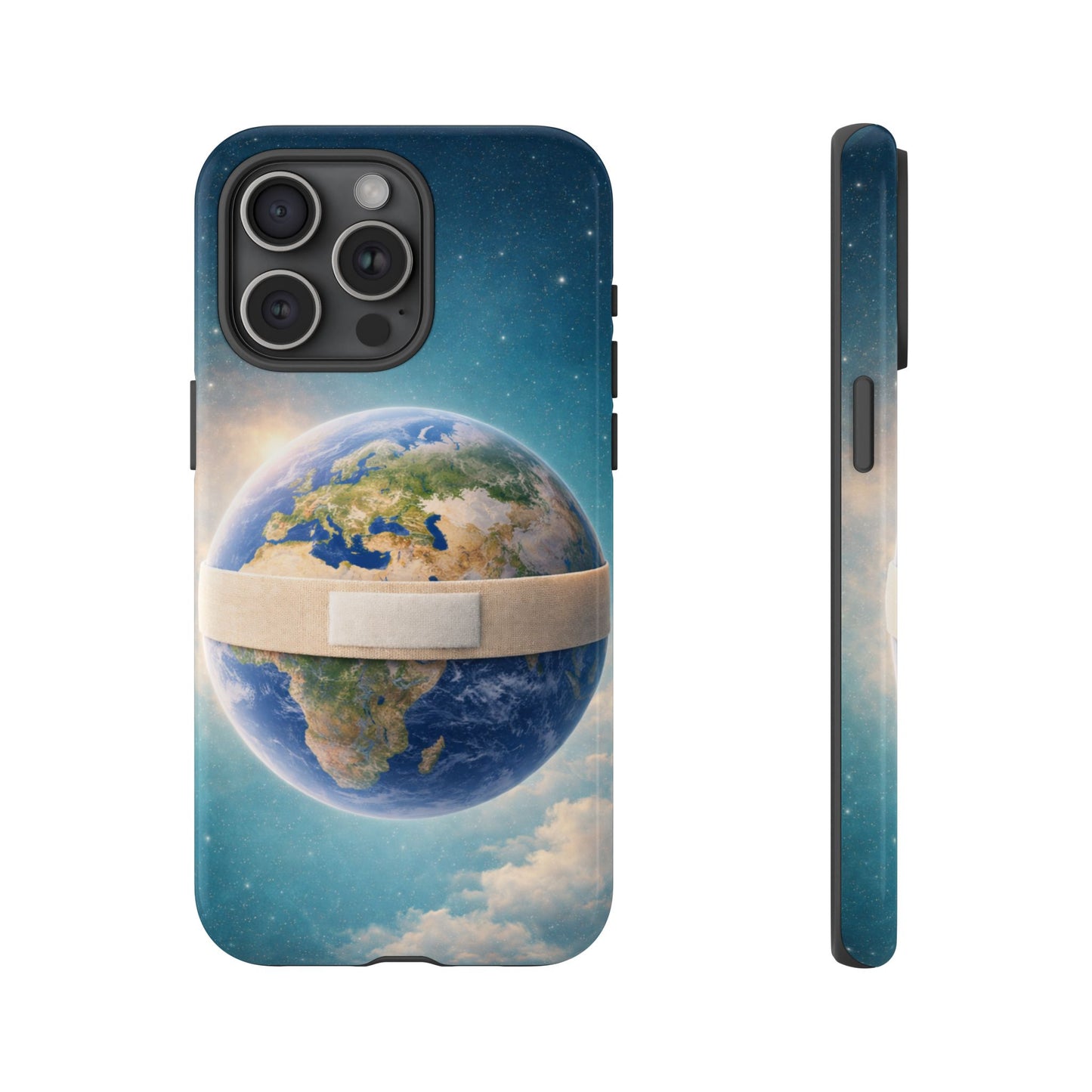 Earth Band Tough Case — Protective Planet Phone Case with Global Design
