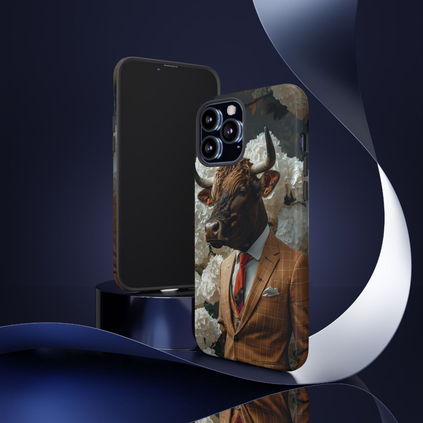 "The Genteel Bull" Mobile Phone Case