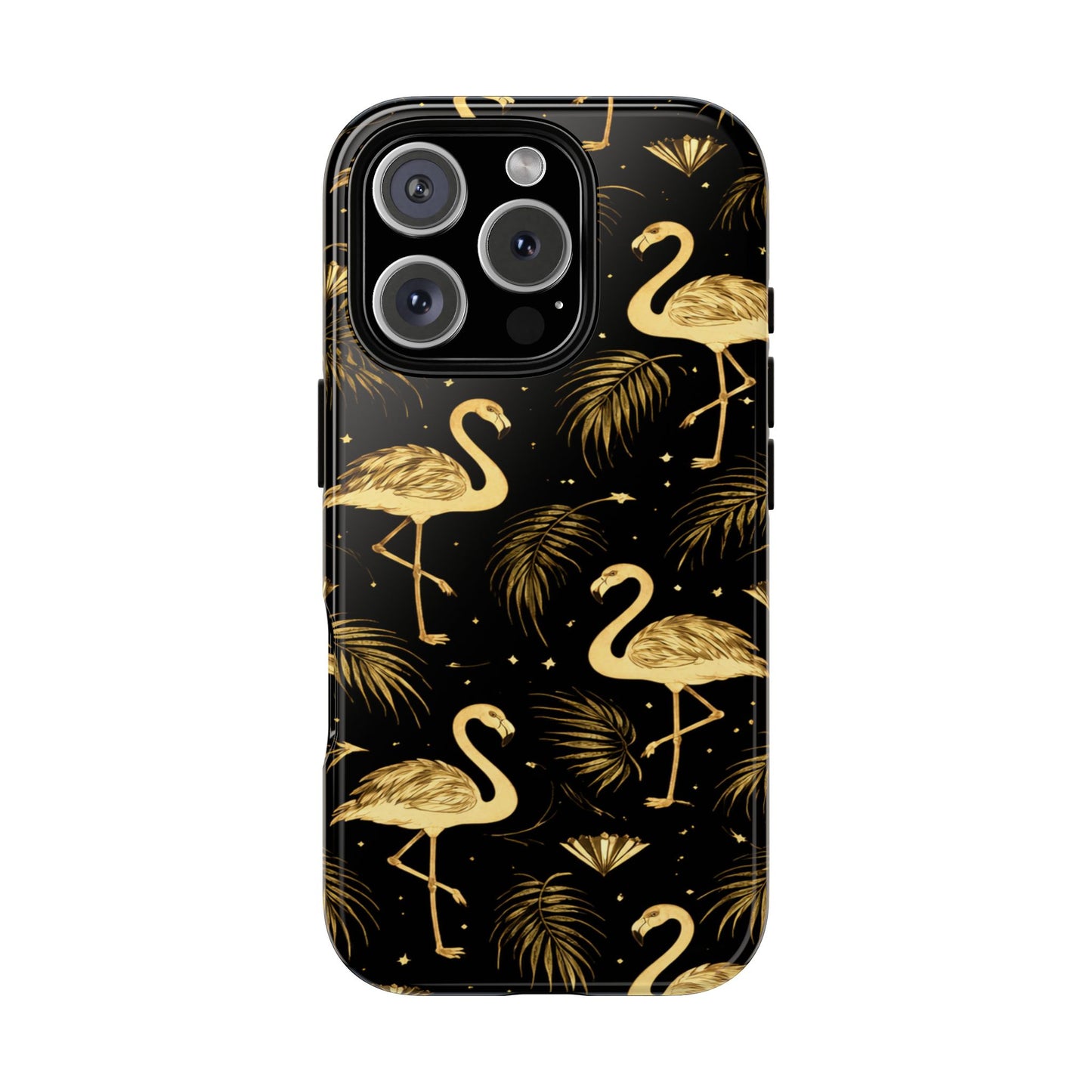 "Gold Flamingo" Mobile Phone Case