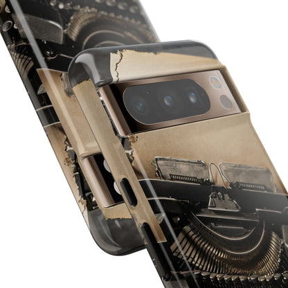 "Fade in. A Writer at the Cusp of Genius" Mobile Phone Case