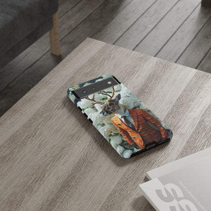 "The Stag" Mobile Phone Case (orange)