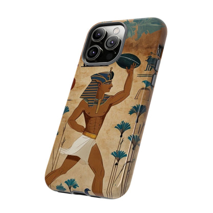 "Tutankhaman Takes the Pass" Mobile Phone Case