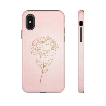 "Blush Peony" Mobile Phone Case