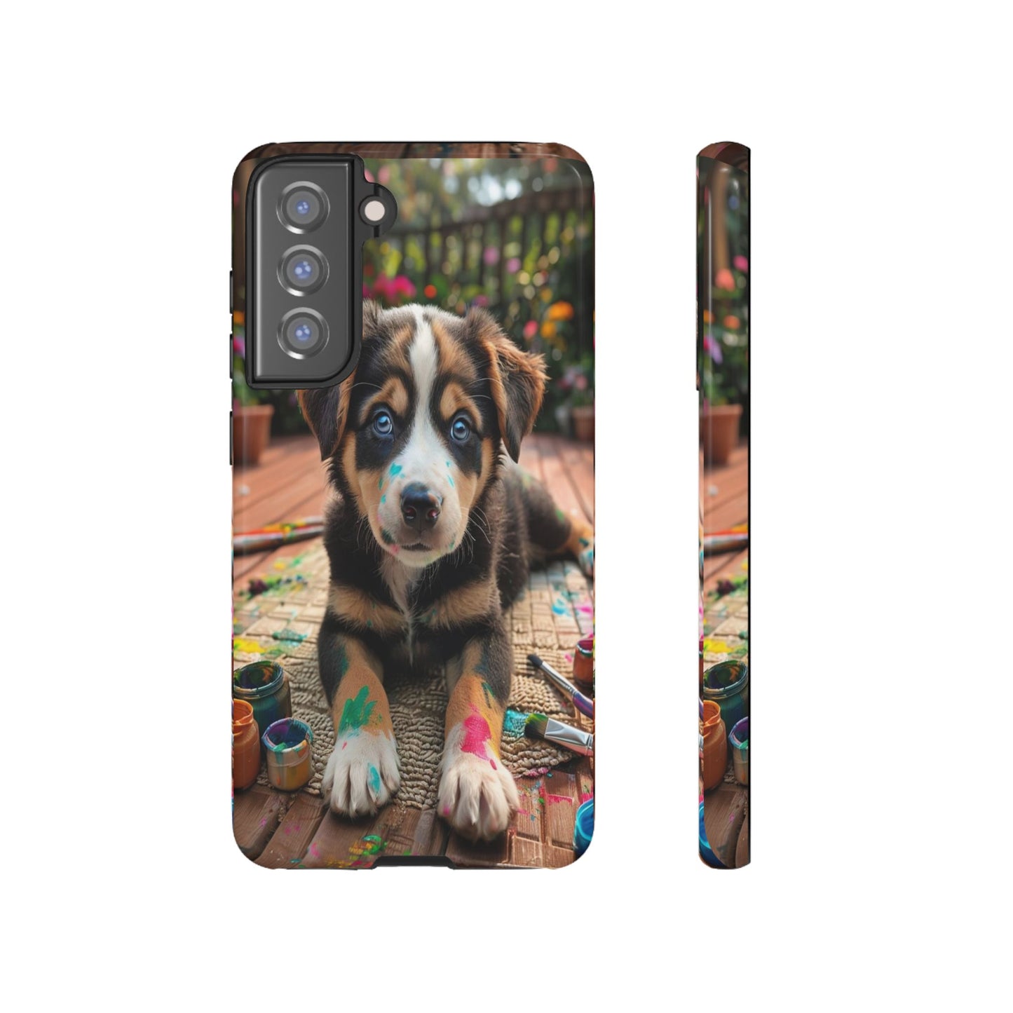 "Blue-Eyed Bandit" Mobile Phone Case