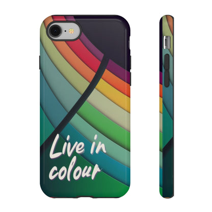 "Live in Colour" Mobile Phone Case