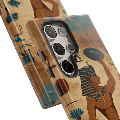 "Tutankhaman Takes the Pass" Mobile Phone Case