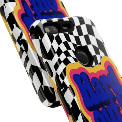 "Hard Out" Mobile Phone Case (blue)