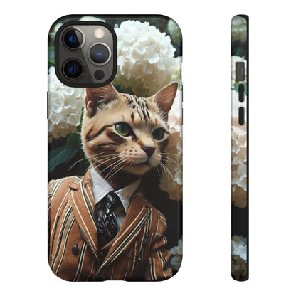 "The Feline Aristocrat" Mobile Phone Case