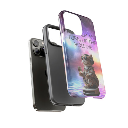 "Keep calm and turn up the Volume" Mobile Phone Case (mix)