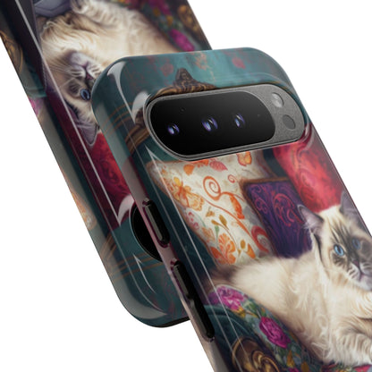 "Purr-sian Productivity" Mobile Phone Case