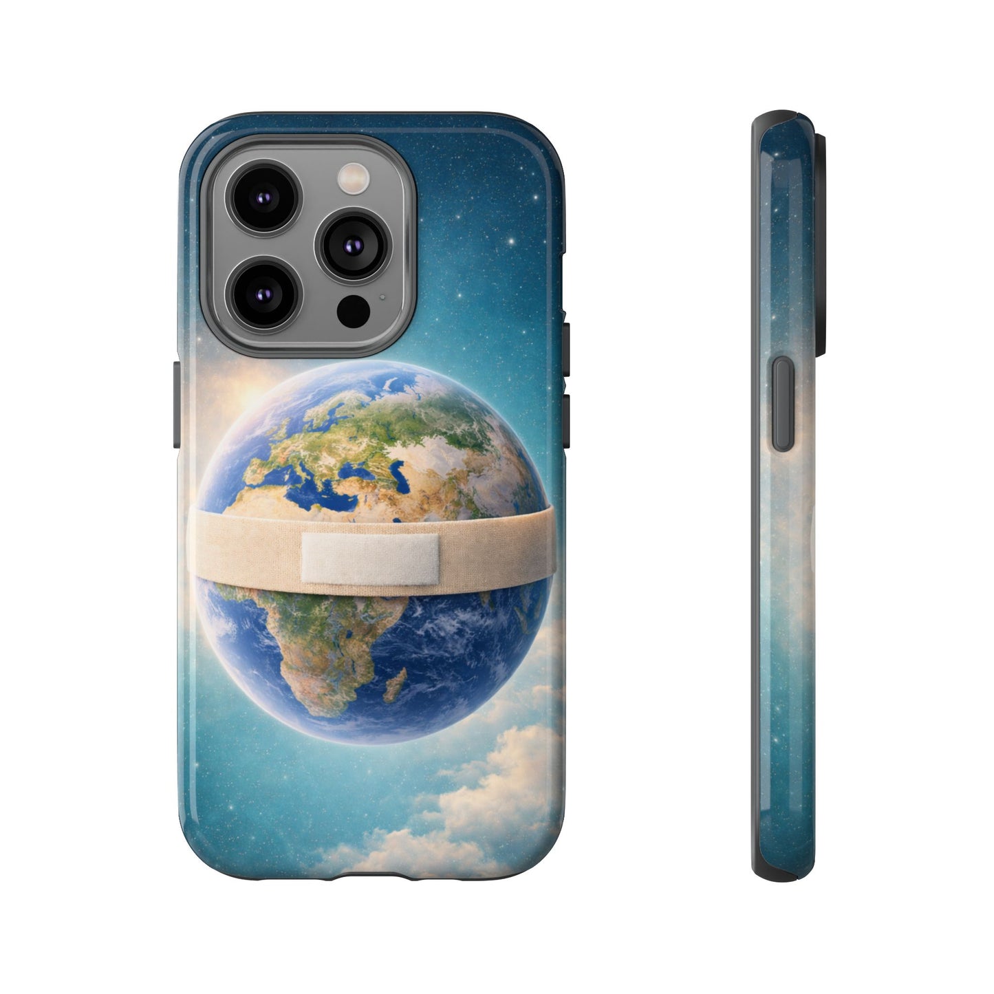 Earth Band Tough Case — Protective Planet Phone Case with Global Design