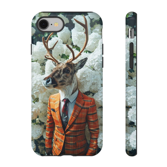 "The Stag" Mobile Phone Case (orange)