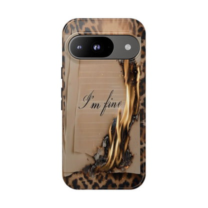 "I Am Fine" Mobile Phone Case