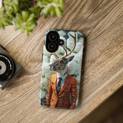 "The Stag" Mobile Phone Case (orange)